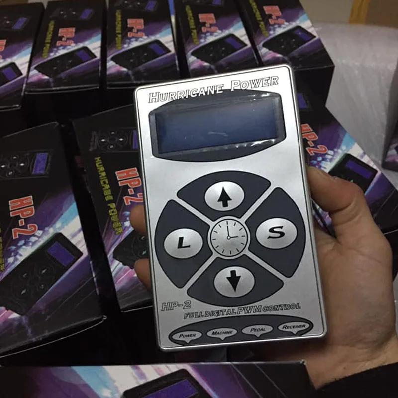 Hp-2 Татуировка питания Профессиональный цифровой двойной светодиодный внешний аккумулятор для тату-машины боди-арт