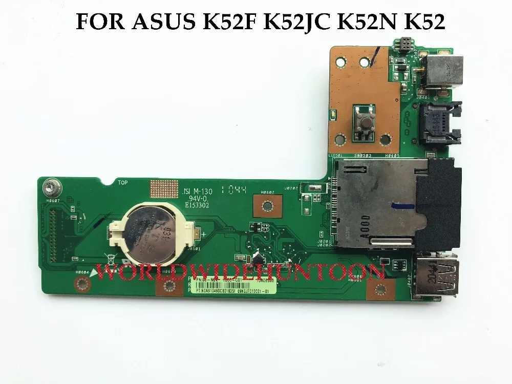 Высококачественная плата электропитания для ноутбука ASUS K52F X52F K52JR K52DR K52 USB серии