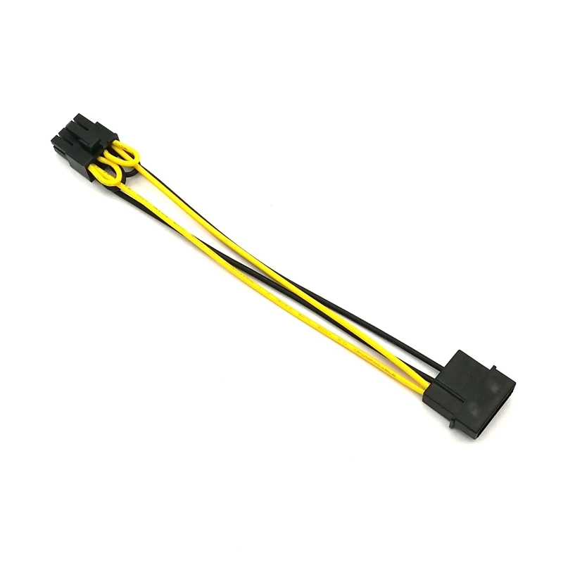 Angitu 100 шт./лот IDE Molex 4 контактный к ЦП ATX 8 кабель адаптера питания|ide molex|atx 8pinadapter cable |