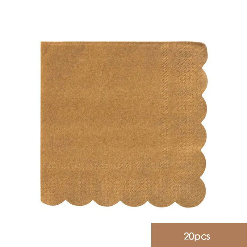 8pcs Birthday Party Decoration Disposable Tableware Kraft Paper Supplies Plates Cups Napkins for Festival Carnival | Дом и сад