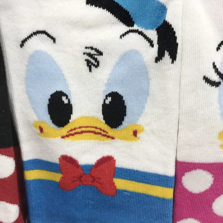 Disney женские носки хлопковые носки милые носки с Микки Маусом Повседневные носки дикие сезоны