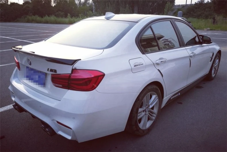 Автомобильный спойлер из углеродного волокна для BMW 3 серии F30 318 320 325 330 335 2013-2018