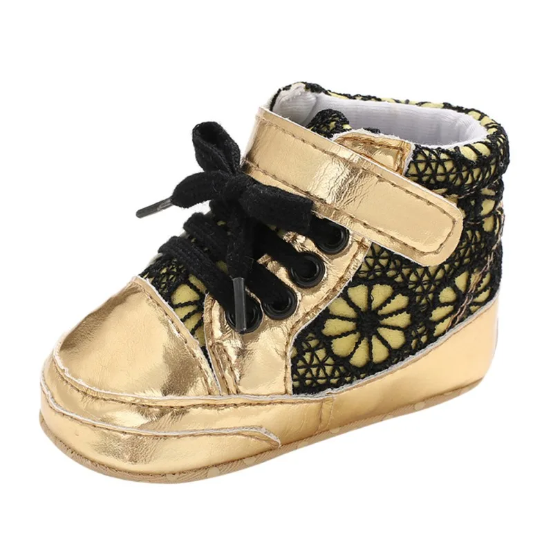 Повседневная обувь с мягкой подошвой модная детская для новорожденных мальчиков