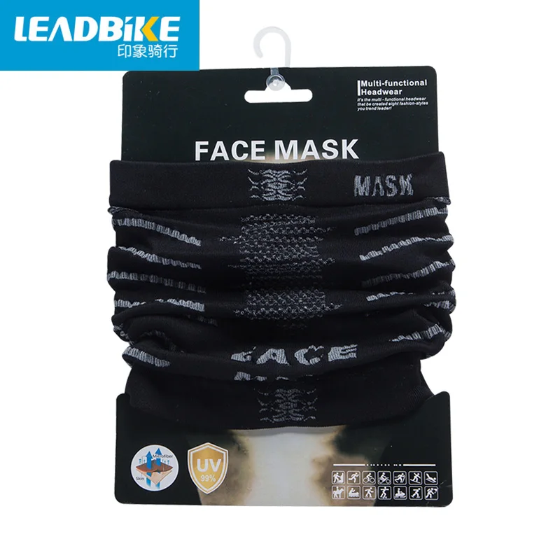 Leadbike новая антихолодная маска теплая зимняя Лыжная портативная велосипедная для
