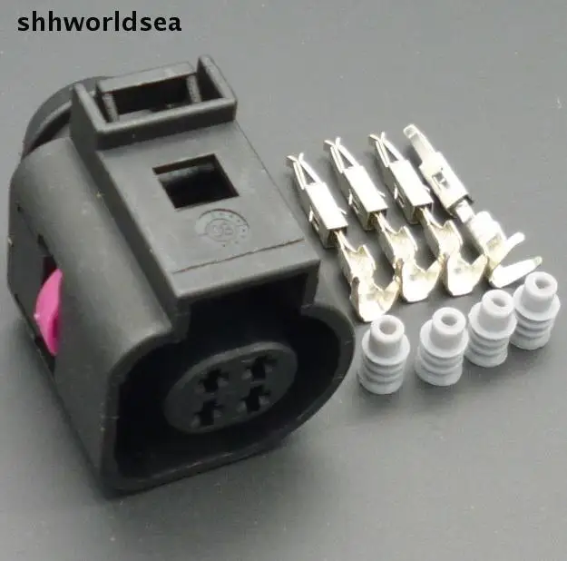 Штепсельная Вилка shhworld 4 Pin водонепроницаемая штепсельная для авто Pigtail 4B0973712 4B0 973