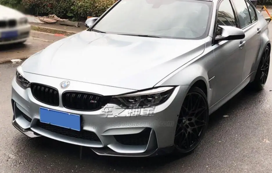 Передний бампер из углеродного волокна для BMW F80 F82 F83 M3 M4 2014 2015 2016 2017 | Автомобили и