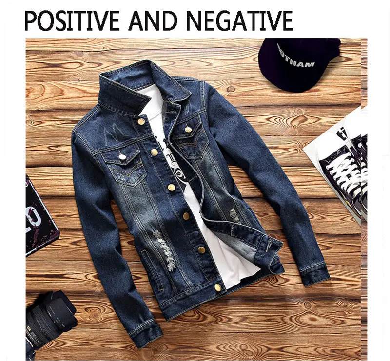 Versma Мода Harajuku джинсовая рубашка wo Для мужчин S сорочка Camisa Для мужчин рубашка Slim Fit с длинным Для мужчин S Ripped Boyfriend джинсовая куртка Обувь для мальчиков
