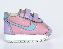 purple 1 пара модная спортивная обувь ретро кроссовки для бега OB11 blyth куклы среднего размера аксессуары кроссовки для кукол - Цвет: purple