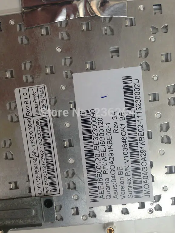 BE Belgium клавиатура для Asus EeePC SeaShell X101H X101CH Черный/белый/Mei-красный с C корпусом