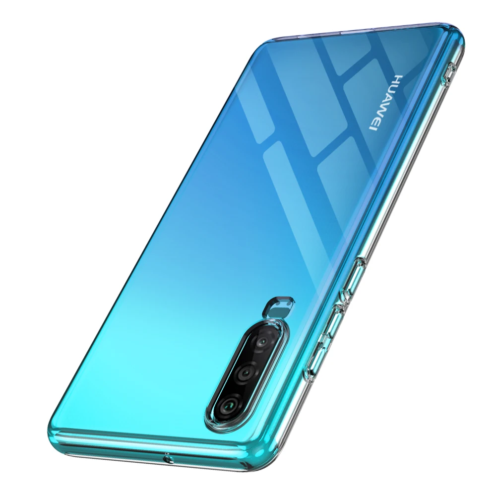 Предназначен для huawei P30 чехол телефона ударопрочный кристально чистый