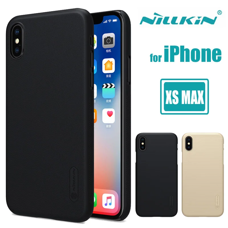 Чехол Nillkin для iPhone XS Max задняя крышка суперматовый защитный ультратонкий чехол X