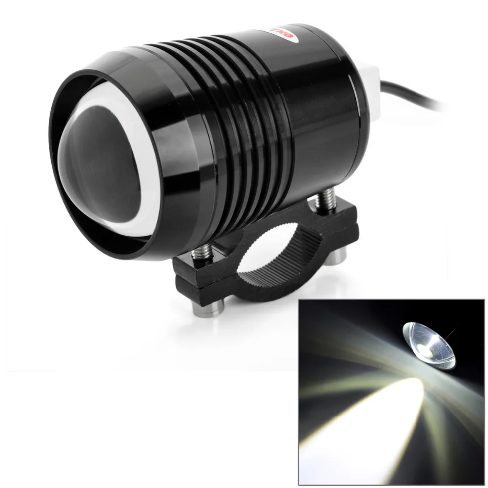 

1pair 30W 2 Color Motorcycle Headlight 1200LMW High Low Beam Flash Motorbike U2 LED Driving car Fog Spot moto Head Light Lamp