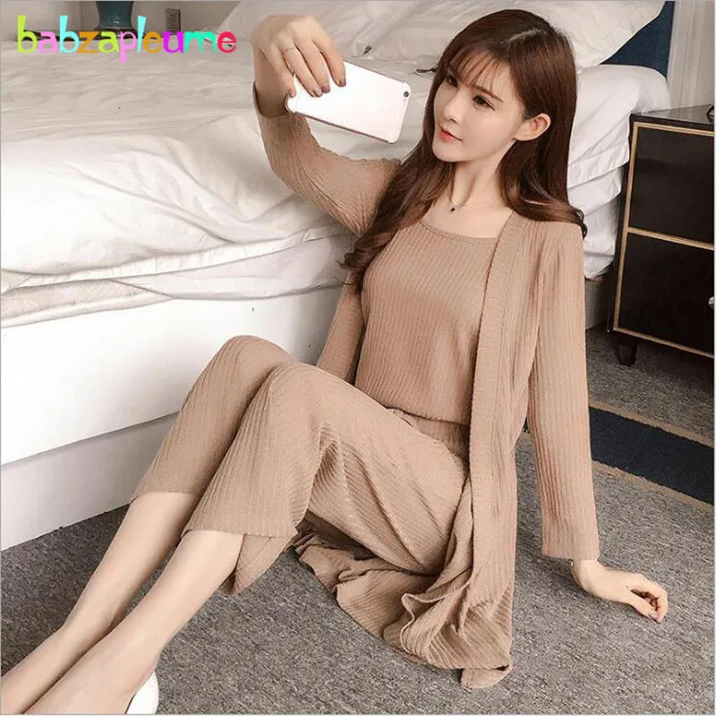 

3 шт./весенне-осенняя одежда для беременных пальто с длинным рукавом + футболка + брюки Модный комплект одежды для беременных и кормящих женщ...