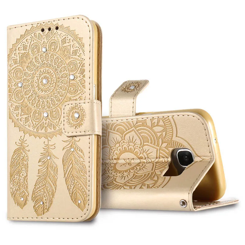 SEXY Kisscase чехол для iPhone X 8 7 6 6 S plus 5 5S Флип кожаный колокольчик чехол для Samsung Galaxy S8 плюс S6 S7 края блеск ракушками задней крышки чехол на айфон X 8 6 7 6s Plus 5 5s se чехол для теле - Цвет: Gold