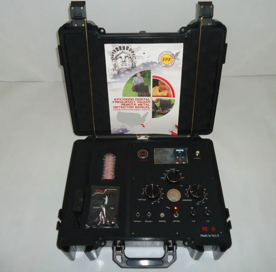 XEAST Профессиональный EPX10000 дальний подземный металлоискатель|detector wire|detector irdetector