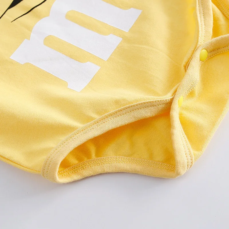 Детское Боди С коротким Рукавом 2017 Лето Детские Мальчики Девочки Улыбаются Лица