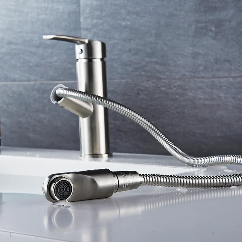 Fapully современный мини-кран для раковины из нержавеющей стали латунный кран