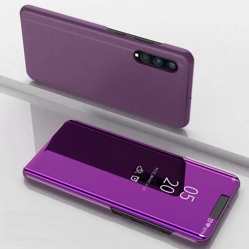 Чехол для телефона Samsung Galaxy A70 A50 A30 роскошное умное зеркало полная защита