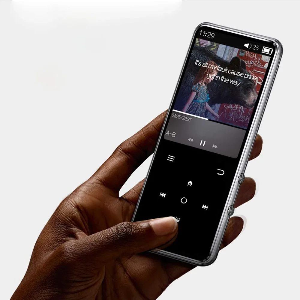 MP4 плеер с Bluetooth 4 0 сенсорная кнопка встроенный динамик 16G Lossless музыкальный видео 2