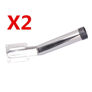2 шт., держатель для удочки, из нержавеющей стали