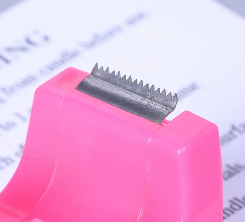 

1 Pcs Kawaii Candy Color Rectangle Mini Tape Cutter Machine cute Tape Cutter Cartoon Stationery Packing Tapes Dispenser