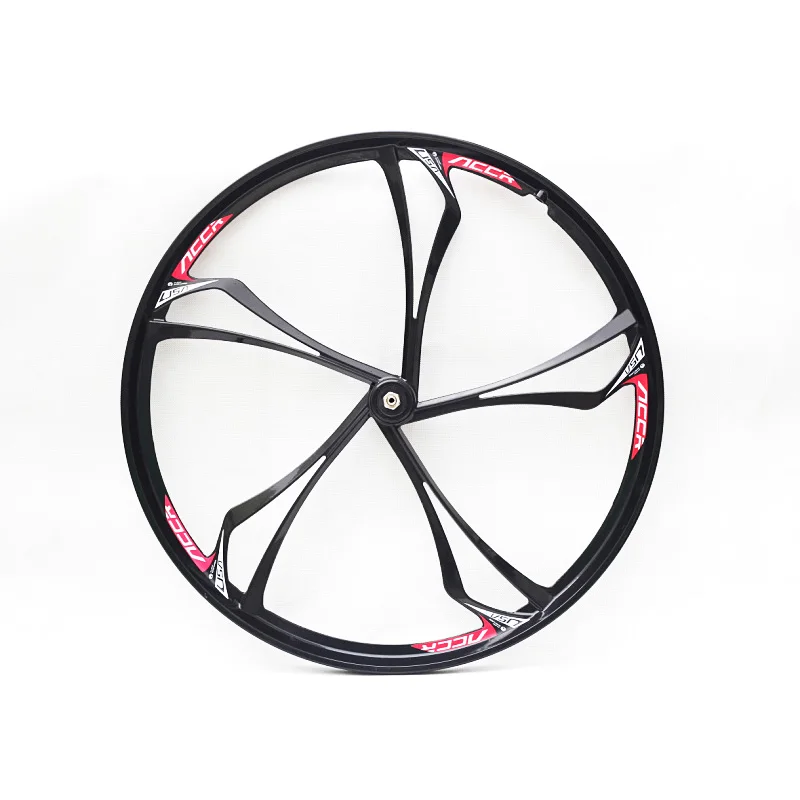26 Inch Front+Rear 5 Spoke Magnesium Alloy Rim Fit for Disc Brakes Mountain Bike Wheel | Спорт и развлечения