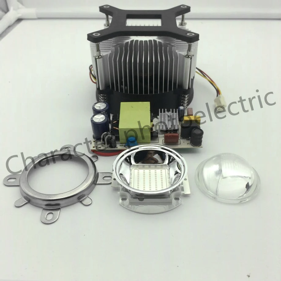 50 Вт LED 395 400 нм УФ ультрафиолетовый светодиодный высокомощный + фотодрайвер