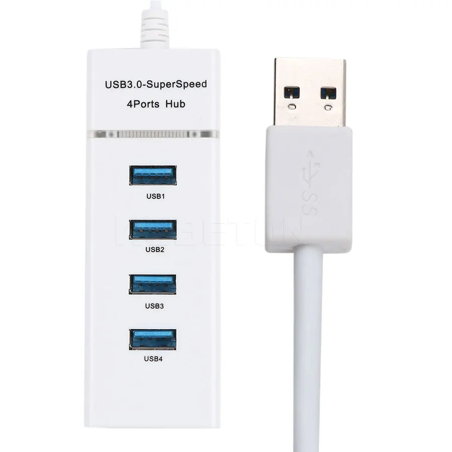 Высокоскоростной usb хаб kebidu 2019 4 портовый концентратор USB 3 0 разветвитель адаптер