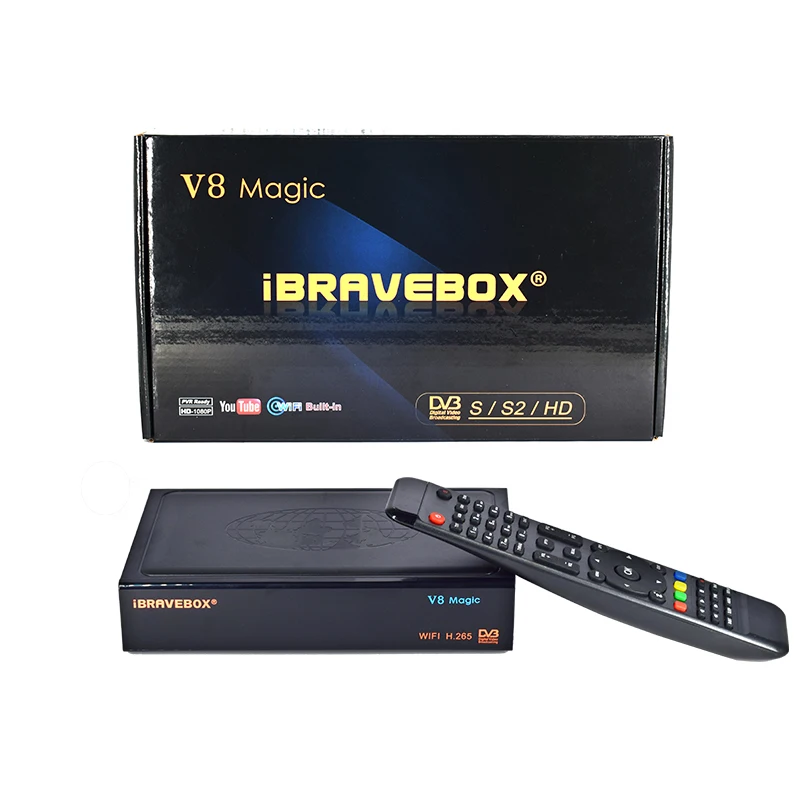 Спутниковый ресивер высокой четкости H.265 с поддержкой IPTV M3U спутниковый DDR2 2 Гб