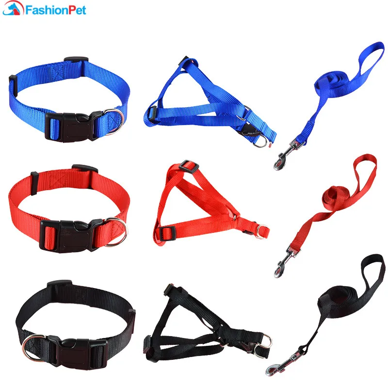 Высококачественный нейлоновый поставщик домашних животных красный/синий/черный