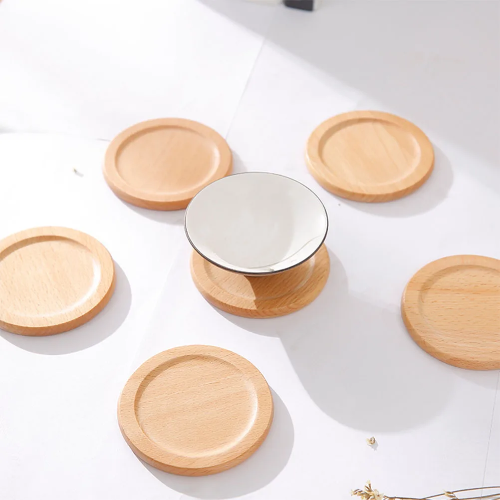 1 шт. Elm Coaster деревянный изоляционный коврик креативный деревянный Coaster прочная водонепроницаемая Нескользящая подставка под чашку чайные домашние коврики и подушечки