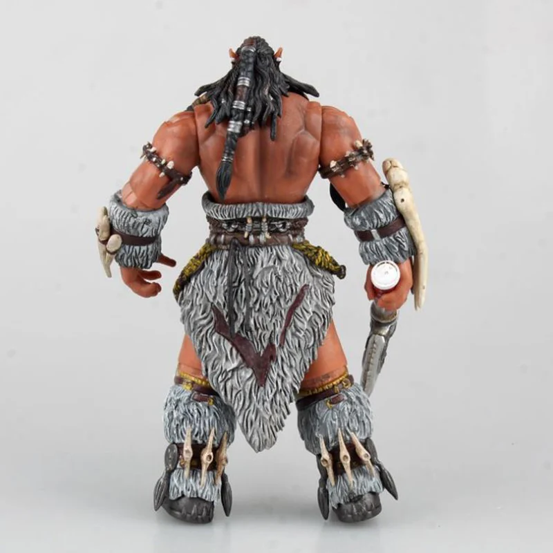 Горячая игра WOW персонаж Durotan Frostwolf Orchi воин солдат передвижная ПВХ фигурка