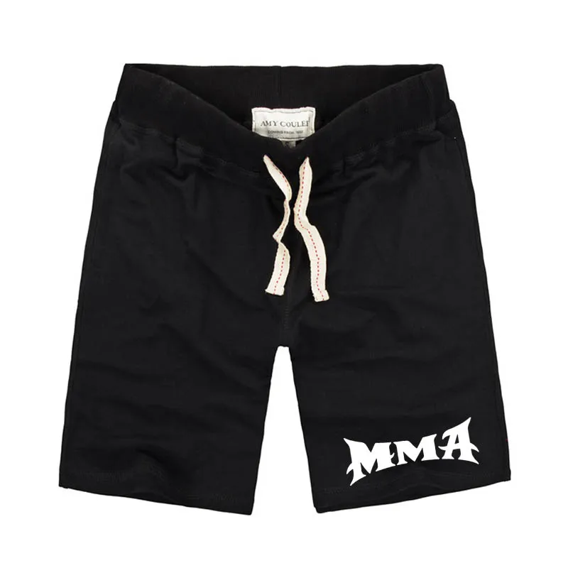 Новейшие мужские шорты для фитнеса MMA чистые быстросохнущие хлопковые Муай Тай