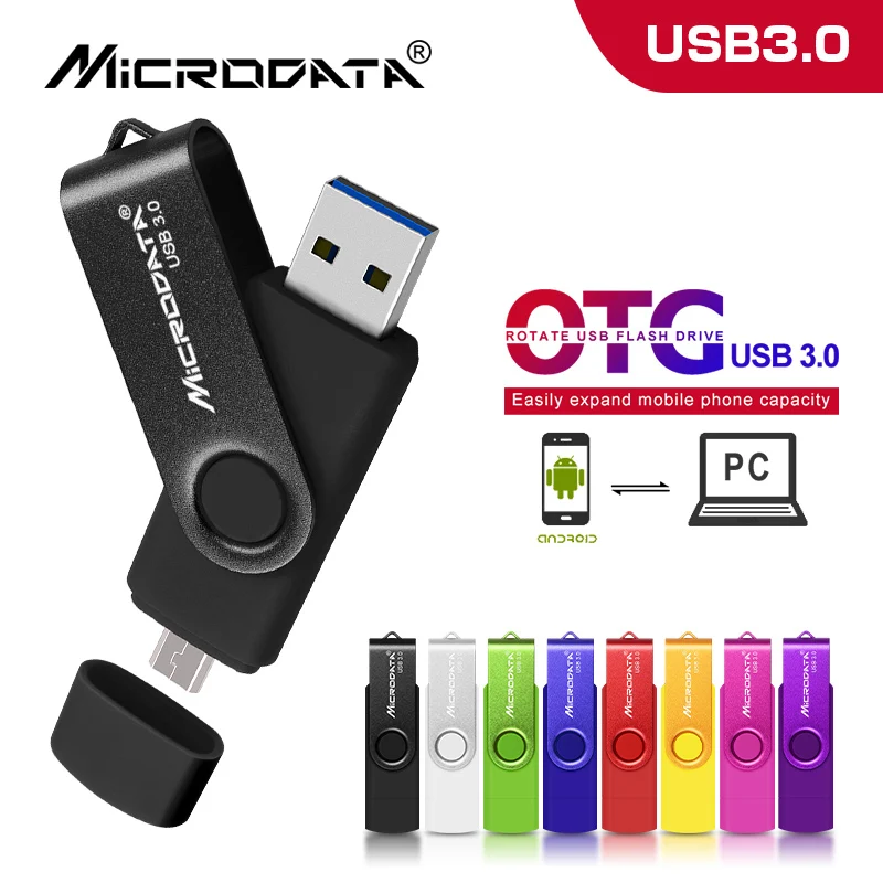 Crazy hot USB 3,0 OTG USB флеш-накопитель 64 Гб 128 ГБ Цветной флеш-накопитель 16 ГБ 32 ГБ флеш-накопитель USB флеш-накопитель высокоскоростной диск памяти
