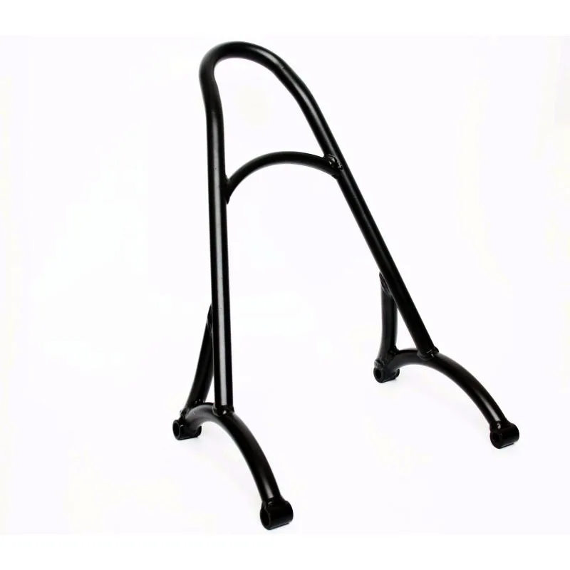 Черная мотоциклетная короткая пассажирская спинка для Harley Sportster XL Iron nighster 883 1200 48 2004- 16