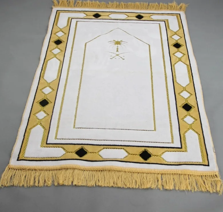 Мусульманская шерсть молитвенный коврик одеяло Salat Musallah молельный коврик ТАПИС ковровое покрытие Banheiro исламский коврик для молитвы 70*110 см бесплатно