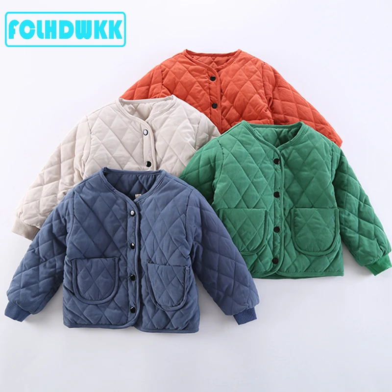 Cute Warm Winter Children Girls Coat Spring Kids Jacket Boys Outerwear Coats Cotton Boy Thicken Baby Clothes Clothing For 2Y-7Y | Детская