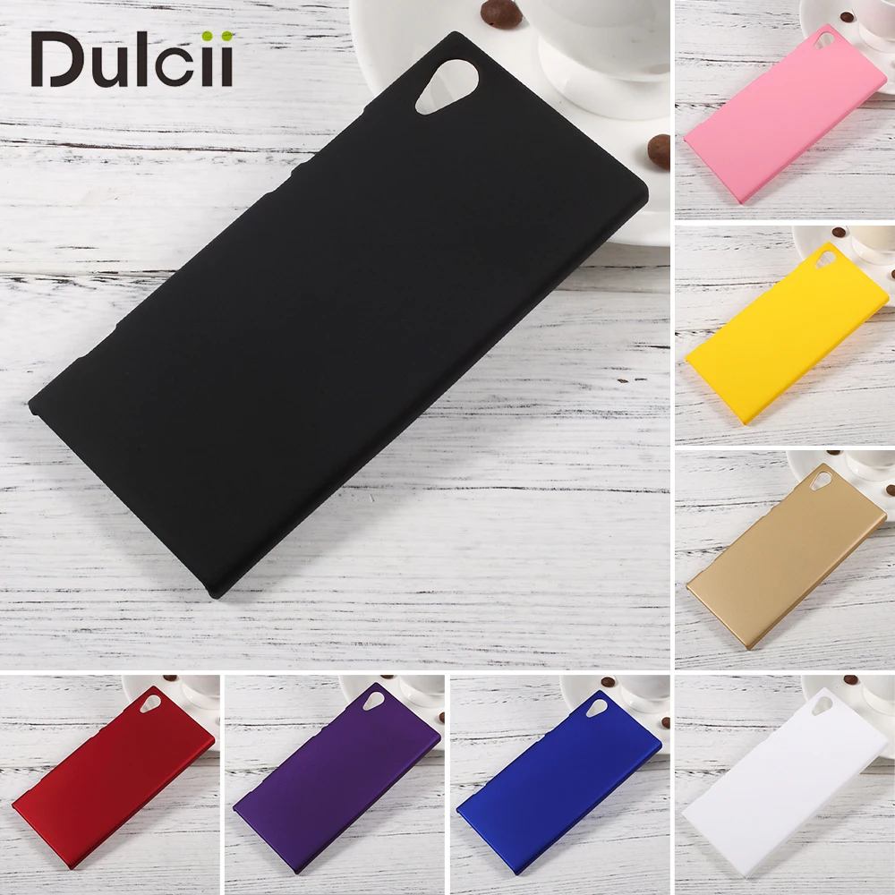 DULCII for Sony Xperia XA1 Plus Case Capa Matte Hard Plain Cover Mobile Phone Funda Coque | Мобильные телефоны и