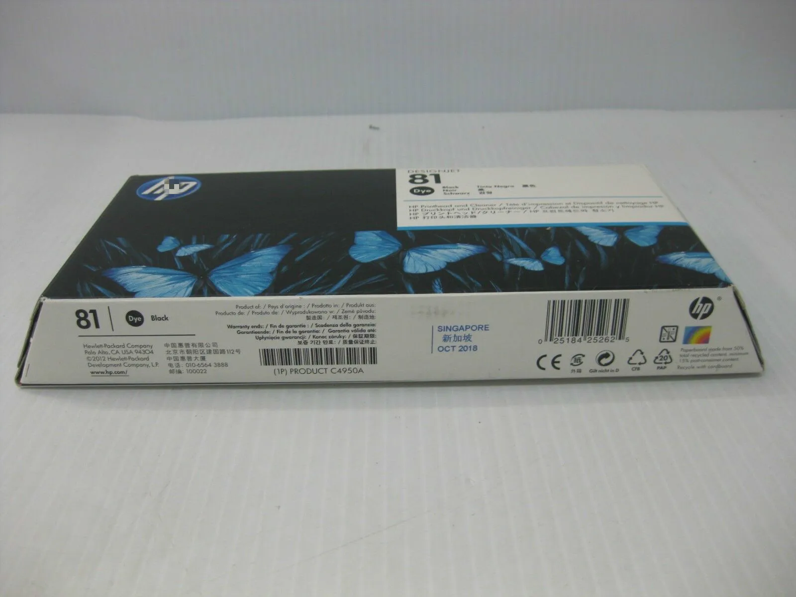 Оригинальная Черная печатающая головка для HP 81 C4950A 5000 5500 | Компьютеры и офис