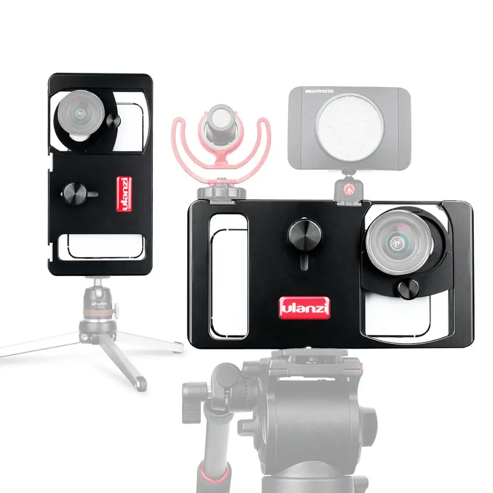 Ulanzi U Rig металлический двойной захват смартфона видео w Универсальный объектив