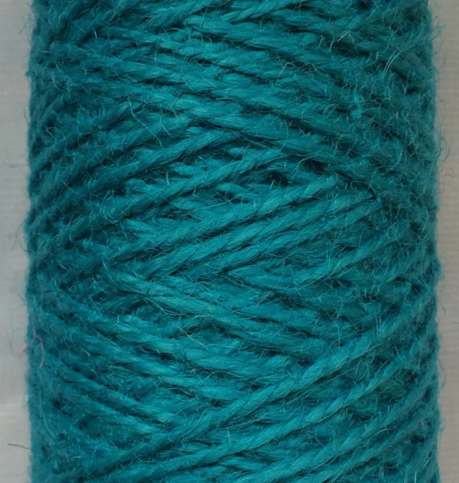blue 1 шт 2ply 1,5 мм(100 м/катушка) цветной джутовый шнур-шпагат DIY декоративный аксессуар ручной работы джутовый канат - Цвет: blue