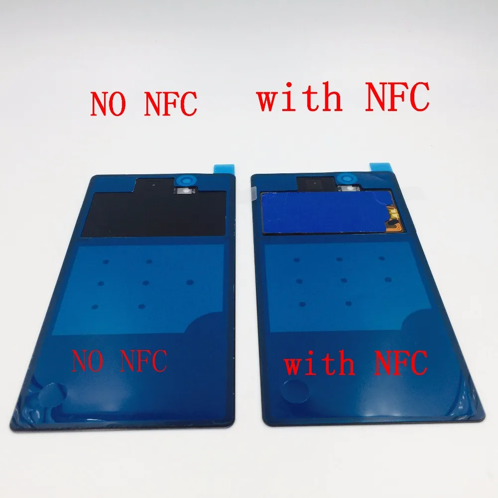 RTBESTOYZ 10 шт./лот NFC Крышка батарейного отсека стеклянная дверь с клейкой наклейкой