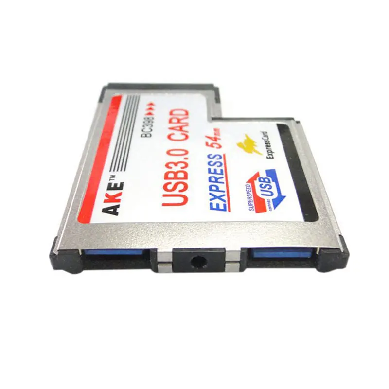 Новый L образный двойной порт USB 3 0 экспресс карта 34 мм адаптер для ноутбука N E C