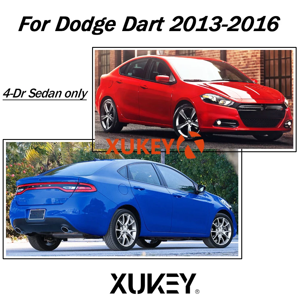 OE стильные Литые Автомобильные Брызговики для Dodge Dart 2013 2016 седан брызговики щитки