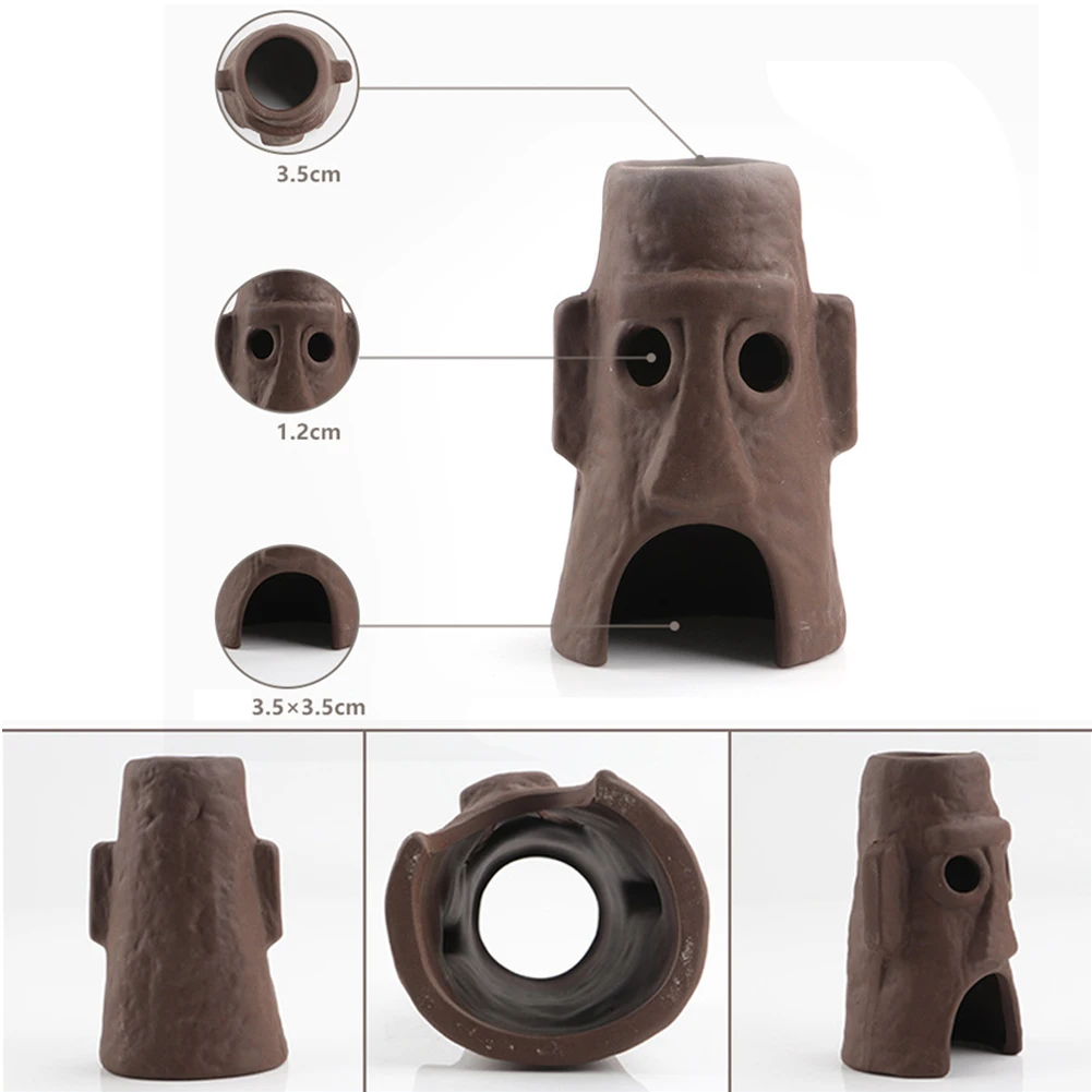 Керамика креветки дом Скорпион рыбы канистра моделирования камень аквариум