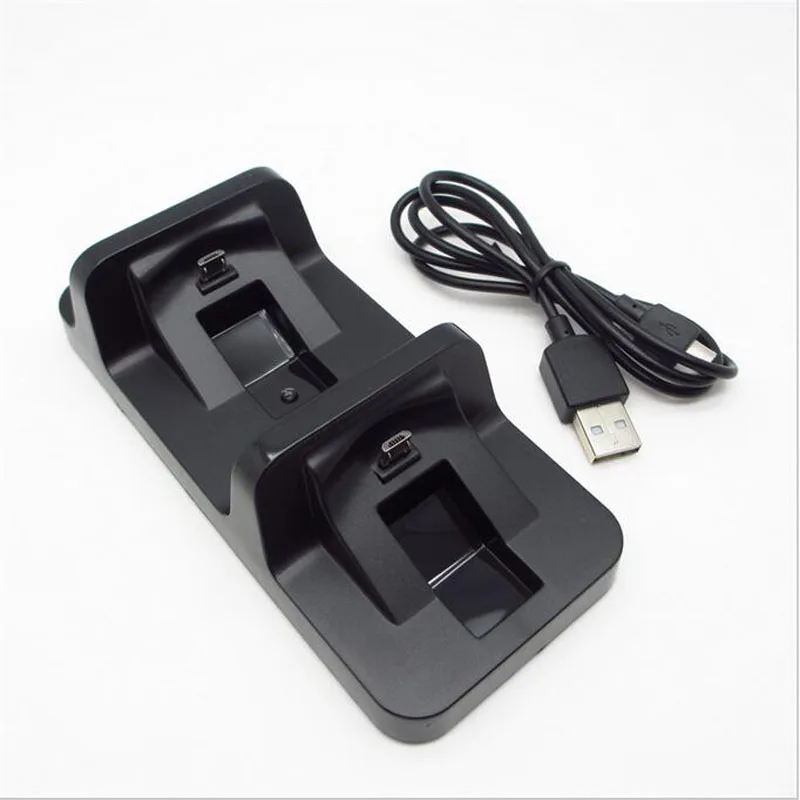 Двойной держатель для зарядки с микро USB портами подставка зарядного устройства