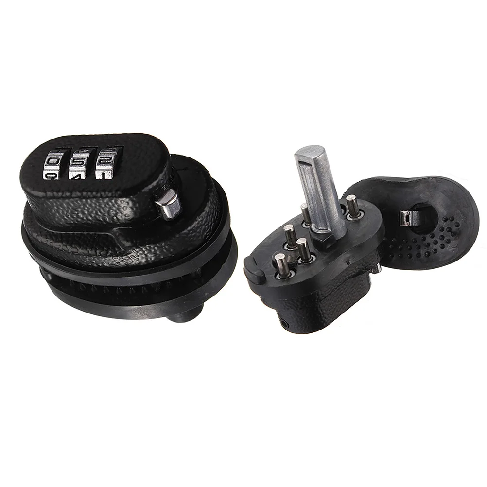 

1PCS New Gun Key For Firearms Pistol Rifle Top Quality 3-Dial Trigger Password Lock Black Gun Trigger Lock