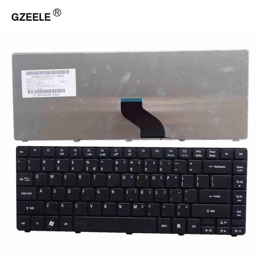 

GZEELE Hot Sell New Keyboard for ACER Aspire 4741 4741g 4736 4738zg 4750 D640 4540 4746 4738 laptop Keyboard US English black