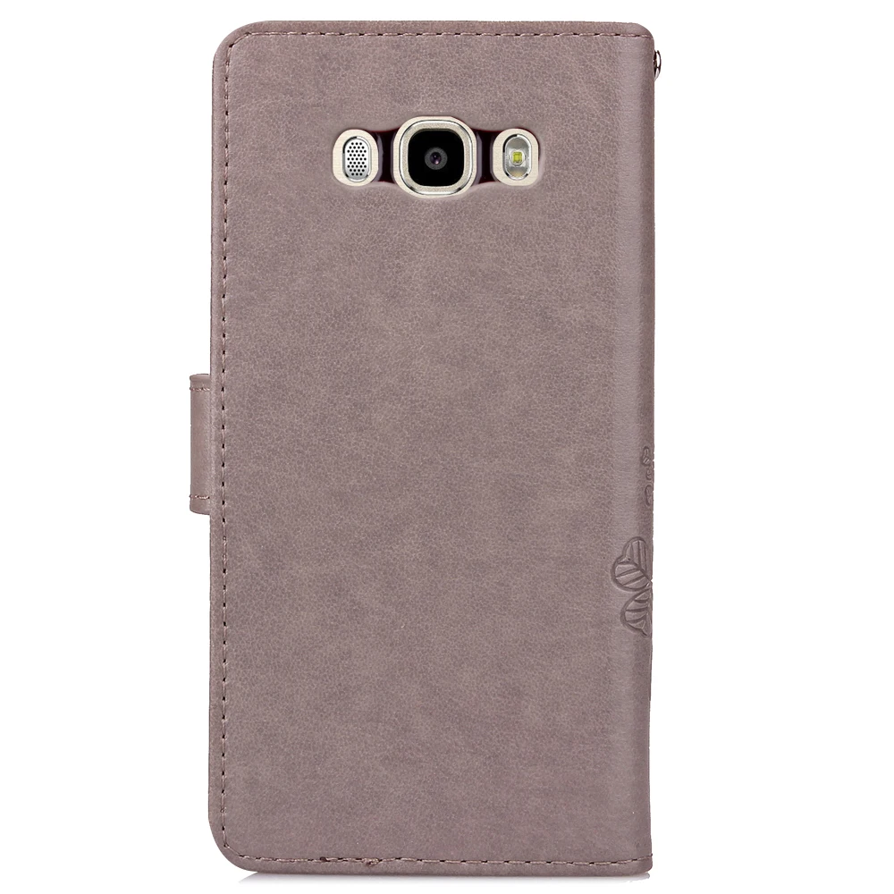 Lemonlan счастливый клевер узор Ретро Флип кожаный чехол для телефона Sumsung Galaxy J120 J510