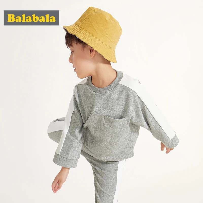 Balabala/Детский костюм для маленьких мальчиков на весну новинка 2019 комплект детской